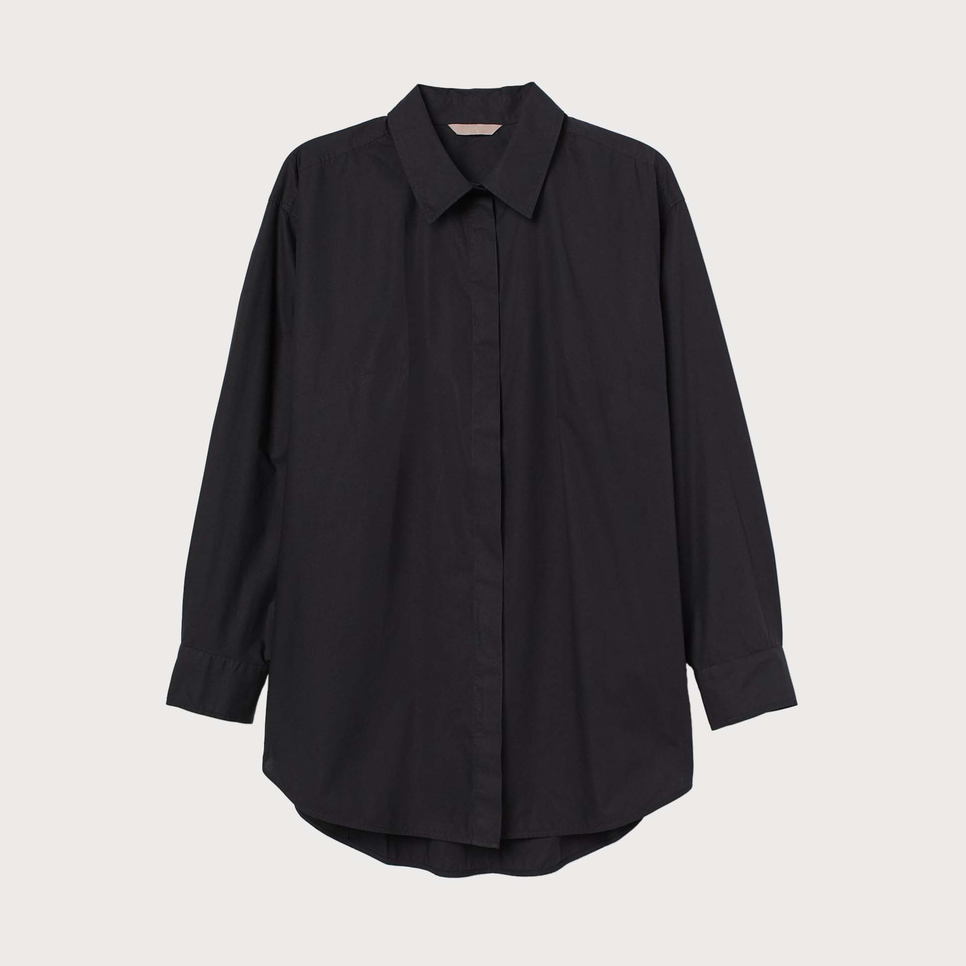 

Рубашка H&M 8314312sdm 2XL Черная