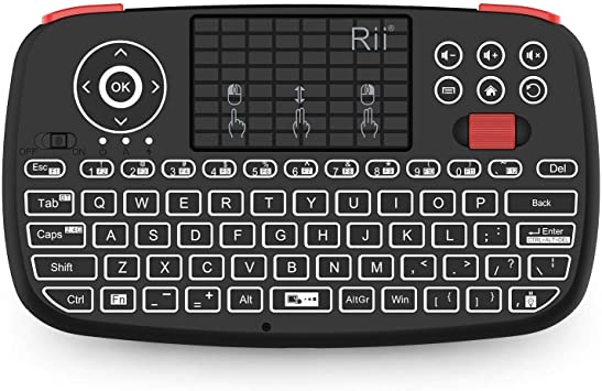 

Мини-клавиатура Rii i4 + подсветка\тачпад RUS