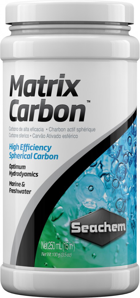 

Высокоэффективный сферический уголь Seachem Matrix Carbon 250 мл