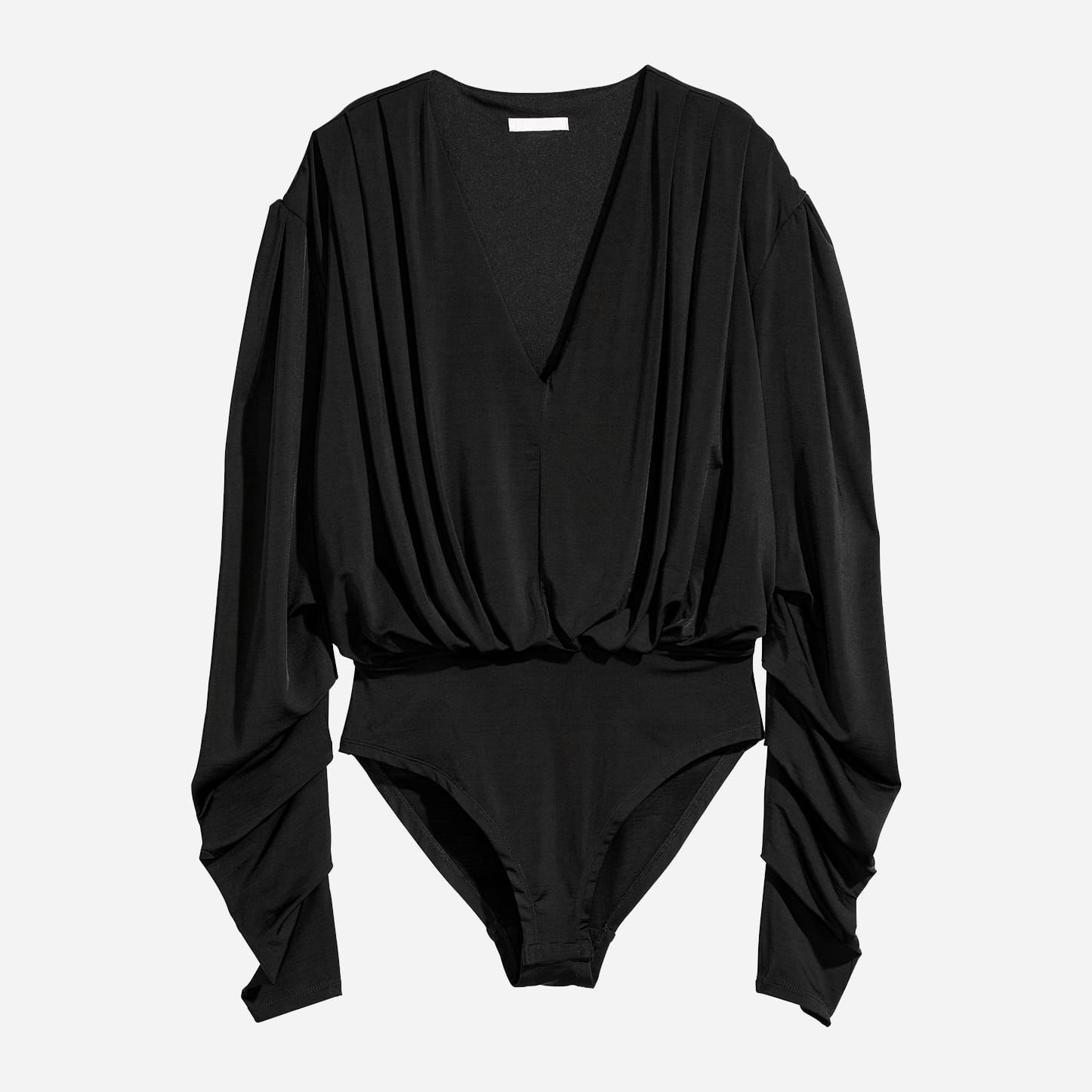 

Боди-блузка H&M 0610238_02 32 Черная