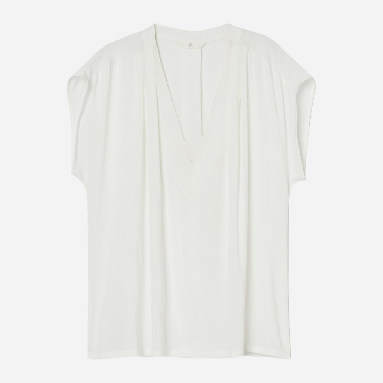 

Блузка H&M 0816953_01  Белая, Блузка H&M 0816953_01 38 Белая