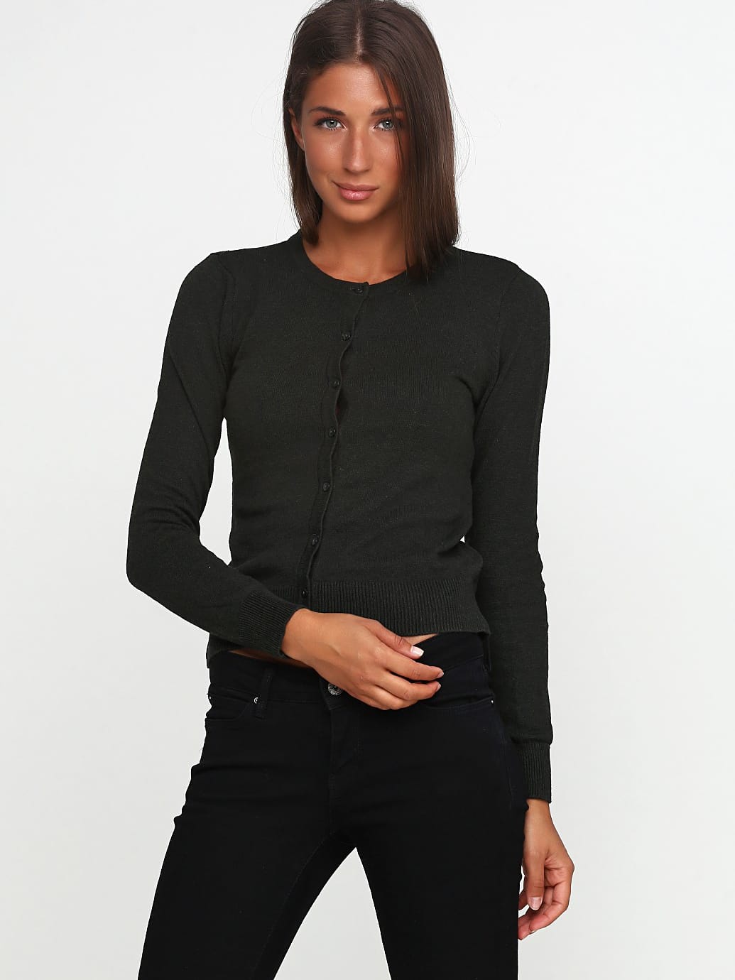 

Кардиган H&M 0396371.2374_01 L Черный