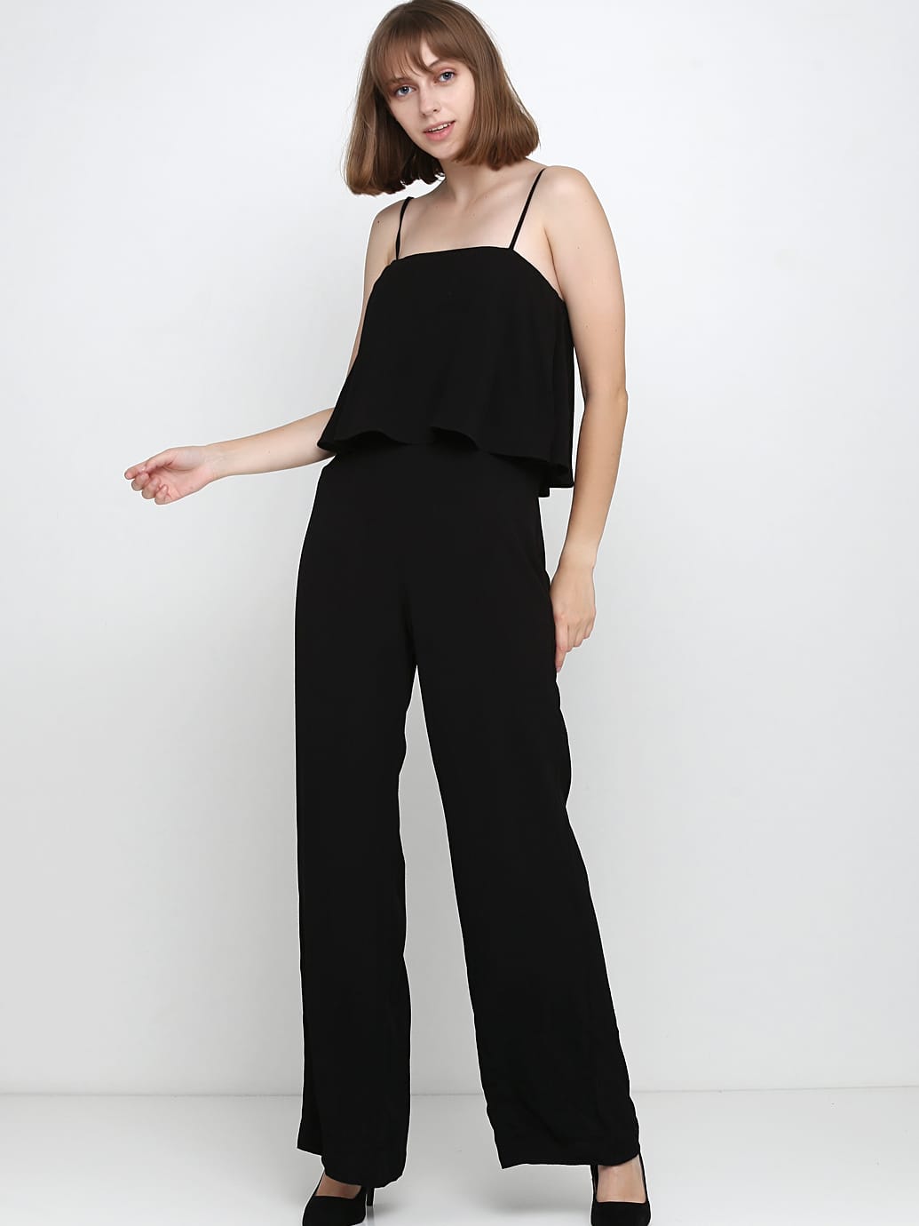 

Комбинезон H&M 0736089_01  Черный, Комбинезон H&M 0736089_01 36 Черный