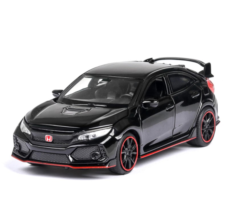 

Модель легкосплавного автомобиля Honda Jianyuan Civic 1:32 черная