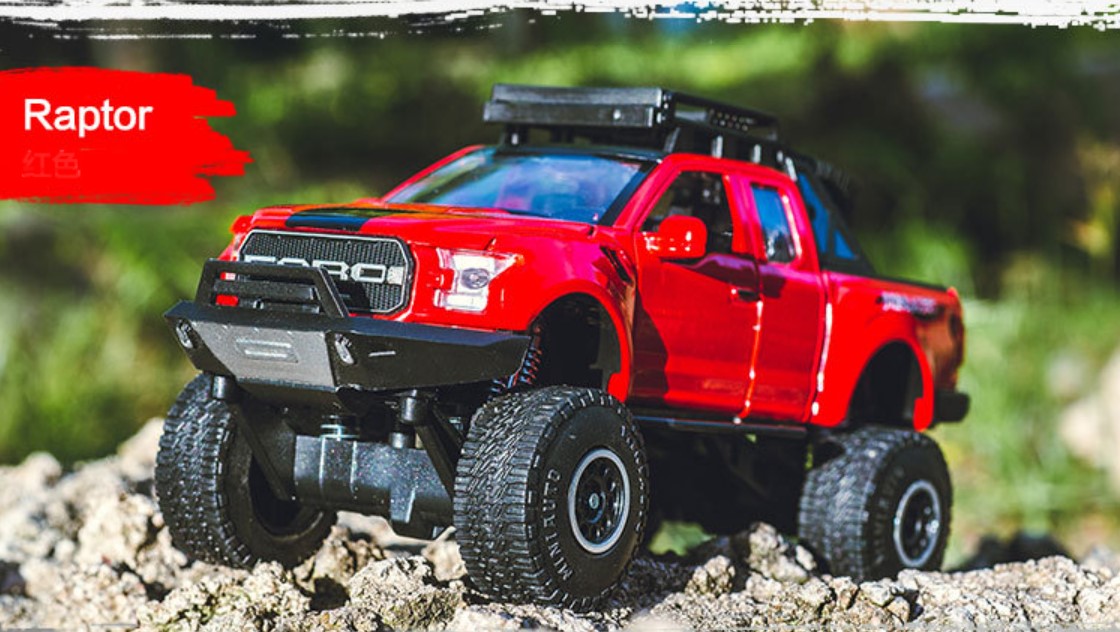 

Внедорожник Ford Raptor F150 1:32 детская игрушечная машина красная