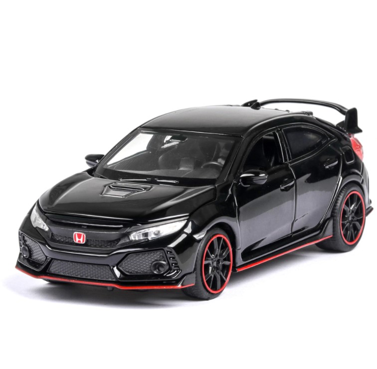 

Модель автомобиля Honda Civic 1:32 из сплава черный