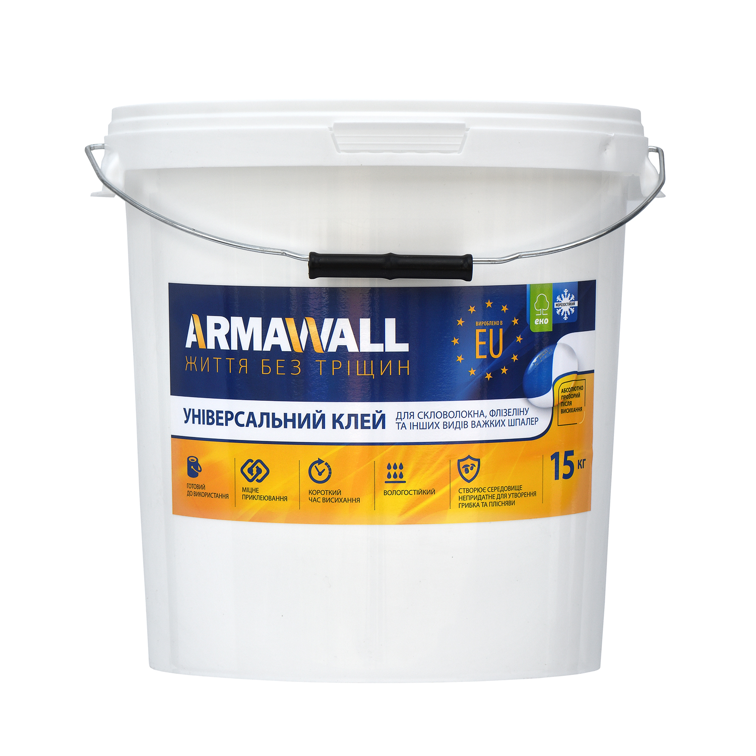 

Готовий до використання клей для шпалер ARMAWALL 15 кг