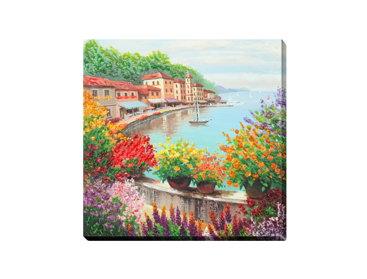 

Картина на холсте SvitArt 3D 55х55 см Si-923