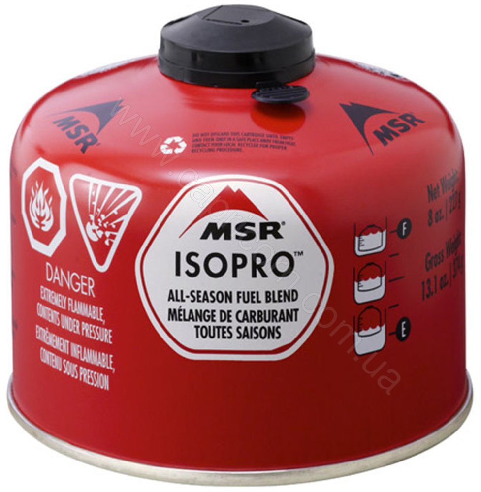 

Газовий картридж MSR IsoPro Canister 227g 227 0040818068342 (06834)