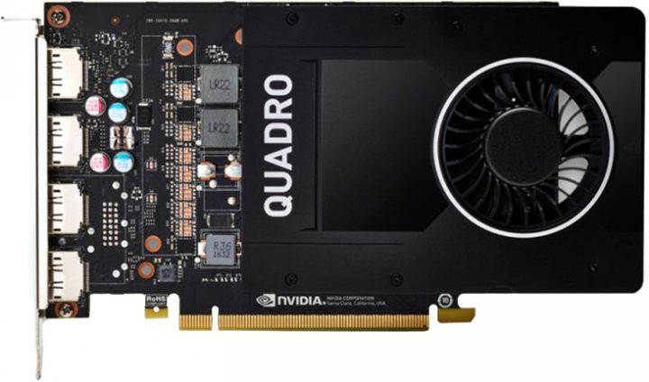 

Видеокарта Dell Kit-Nvidia Quadro P2200 5120MB (490-BFPN)