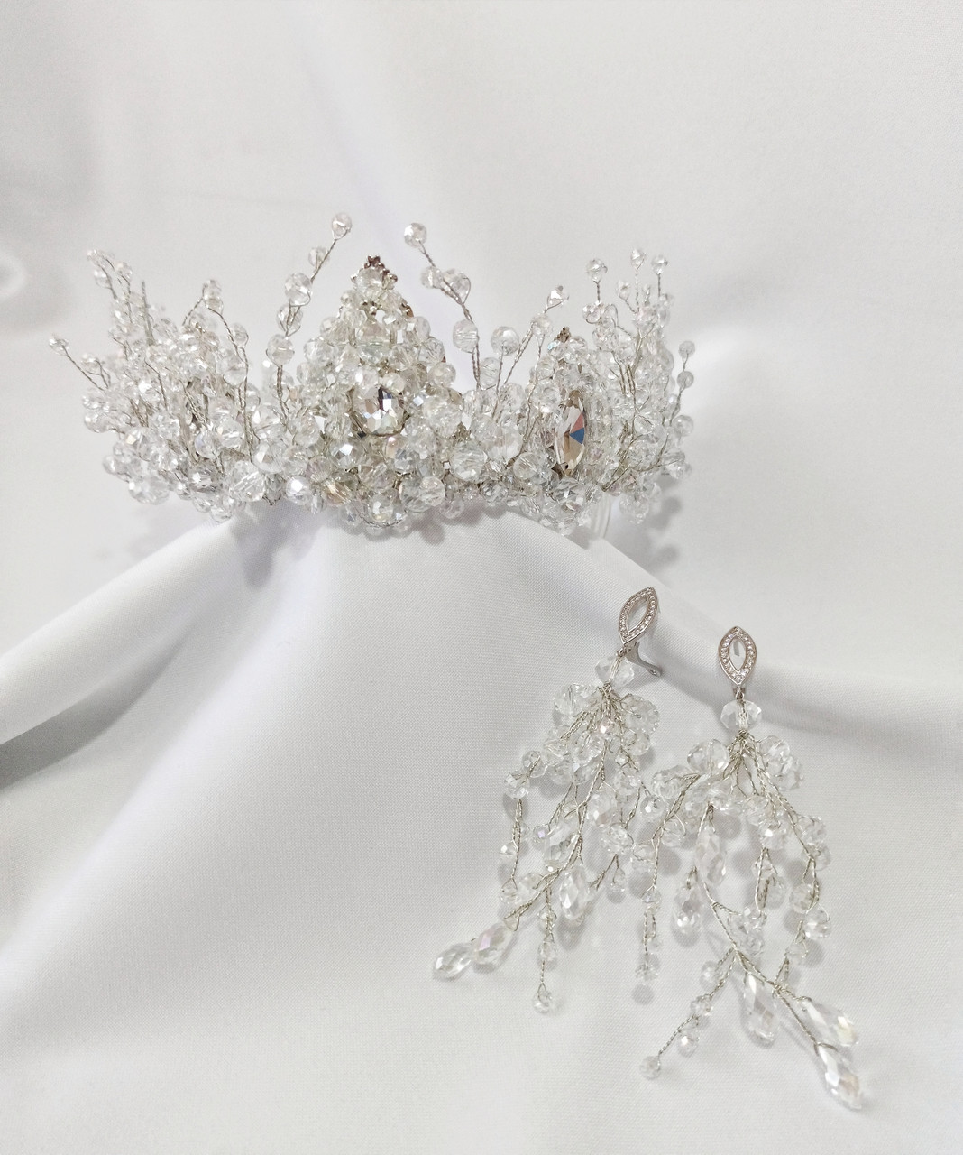 

Диадема и серьги Ksenija Vitali Wedding DI-0002