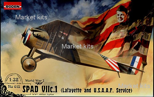 

Истребитель SPAD VII c.1 1:32 RODEN (RN615)