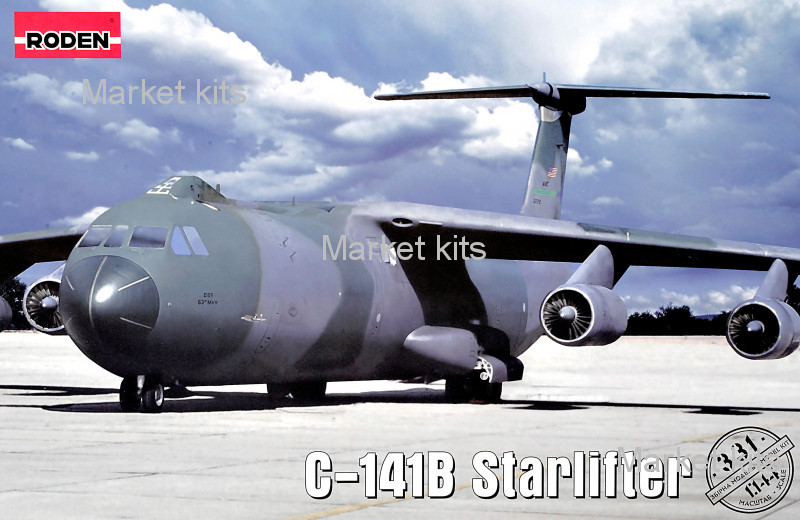 

Транспортный самолет "Lockheed C-141B Starlifter" 1:144 RODEN (RN331)