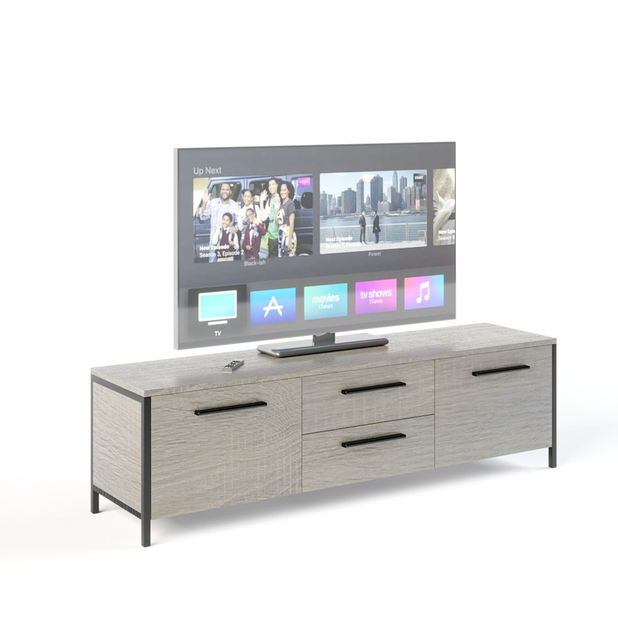 

Тумба под телевизор Fenster UNTV 03B 42,5×155×36,5 Дуб сонома