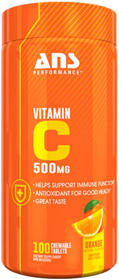 

Витамин С ANS Performance 500 мг жевательные пастилки 100 шт (628081004825)