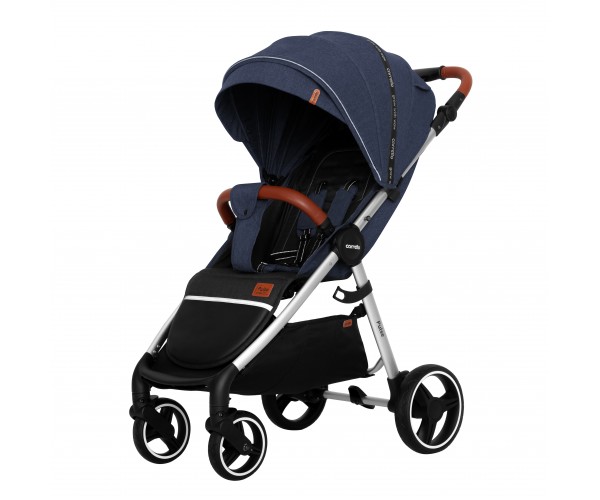 

Прогулочная коляска-книжка CARRELLO Pulse CRL-5507 с дождевиком, Синяя
