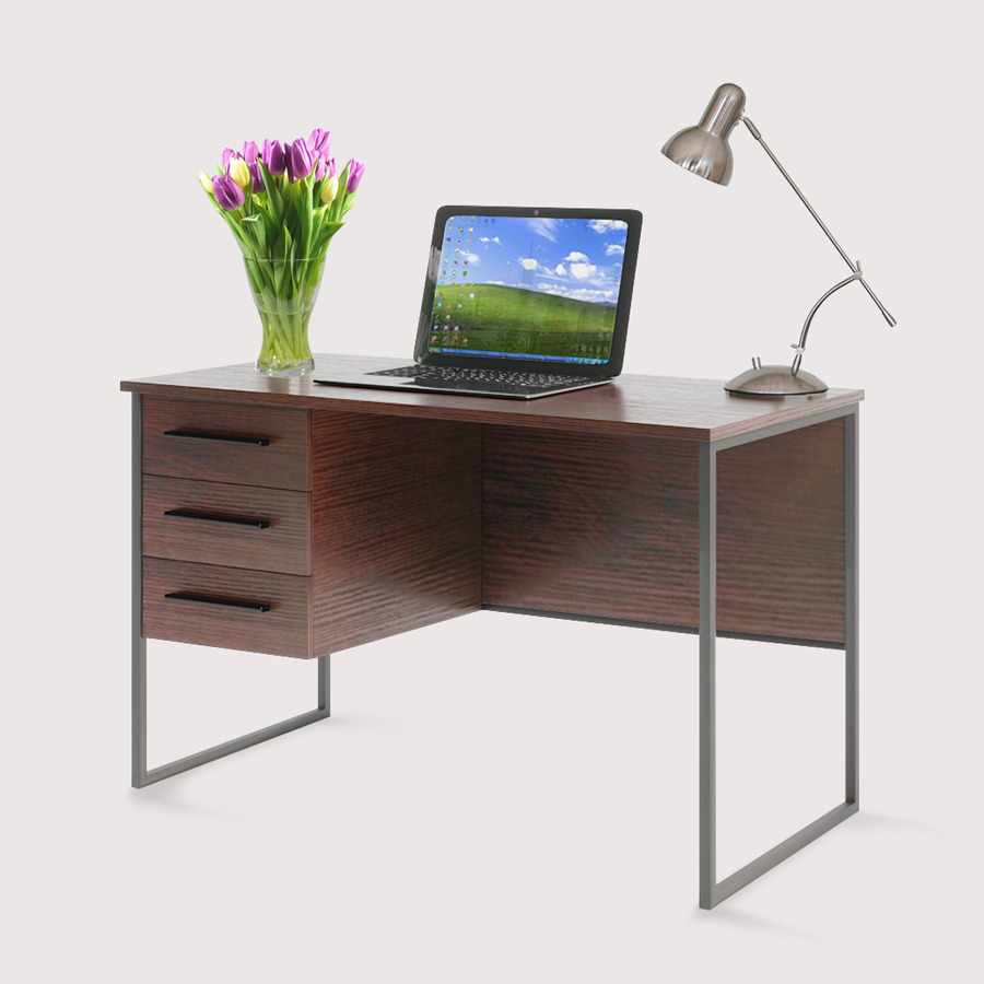 

Письменный стол Fenster UN-06 Коричневый 74x120x60