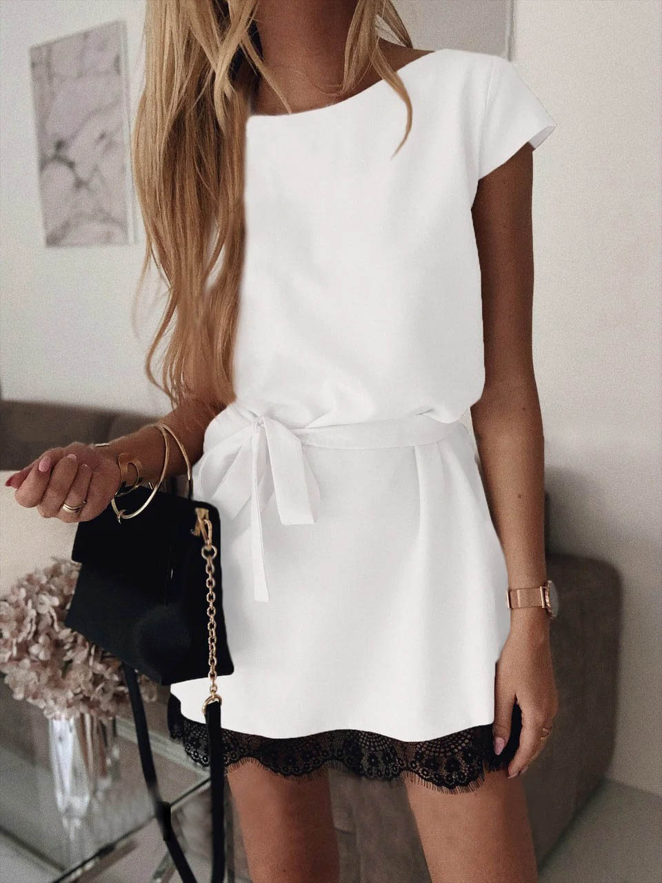 

Fashions • Платье Шерри Fashions - белый (970-фг, Fashions • Платье Шерри Fashions 46-48 белый (970-фг)