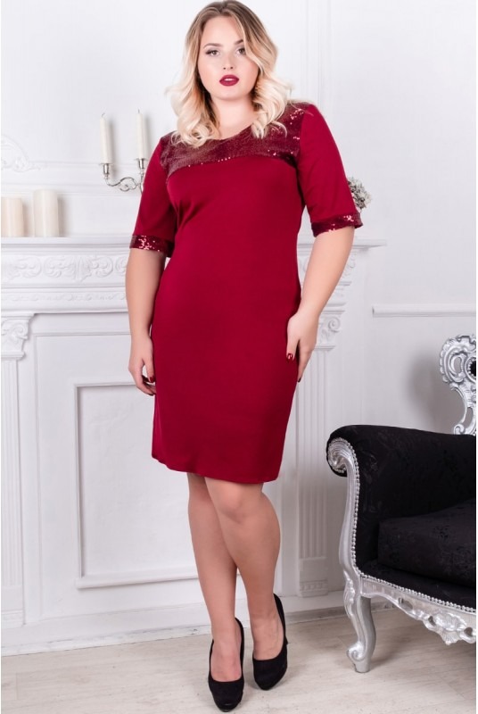 

Fashions • Женское платье Leona Fashions  марсала (828-бр-лб, Fashions • Женское платье Leona Fashions 56 марсала (828-бр-лб)