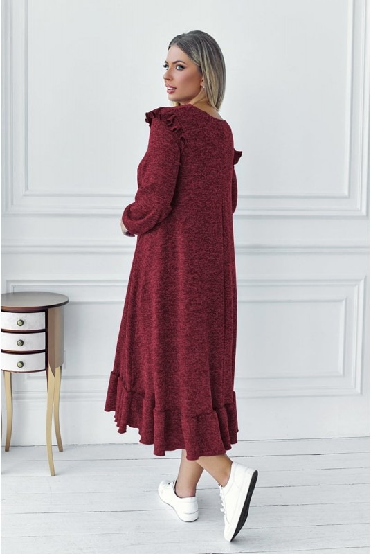 

Fashions • Платье больших размеров Susan Fashions  бордовый (790-бр-лб, Fashions • Платье больших размеров Susan Fashions 54 бордовый (790-бр-лб)