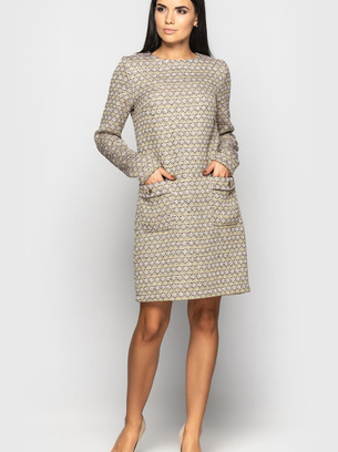 

Fashions • Платье Croftoon Fashions S бежевый (4032)