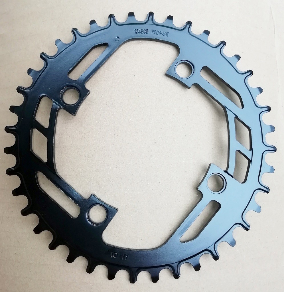 

Звезда шатунов Prowheel Charm BCD104 Narrow Wide стальная 40T