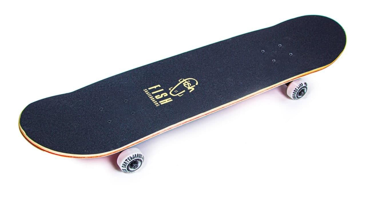 

Скейтборд Fish Skateboards канадский клен 31in Черный/Синий