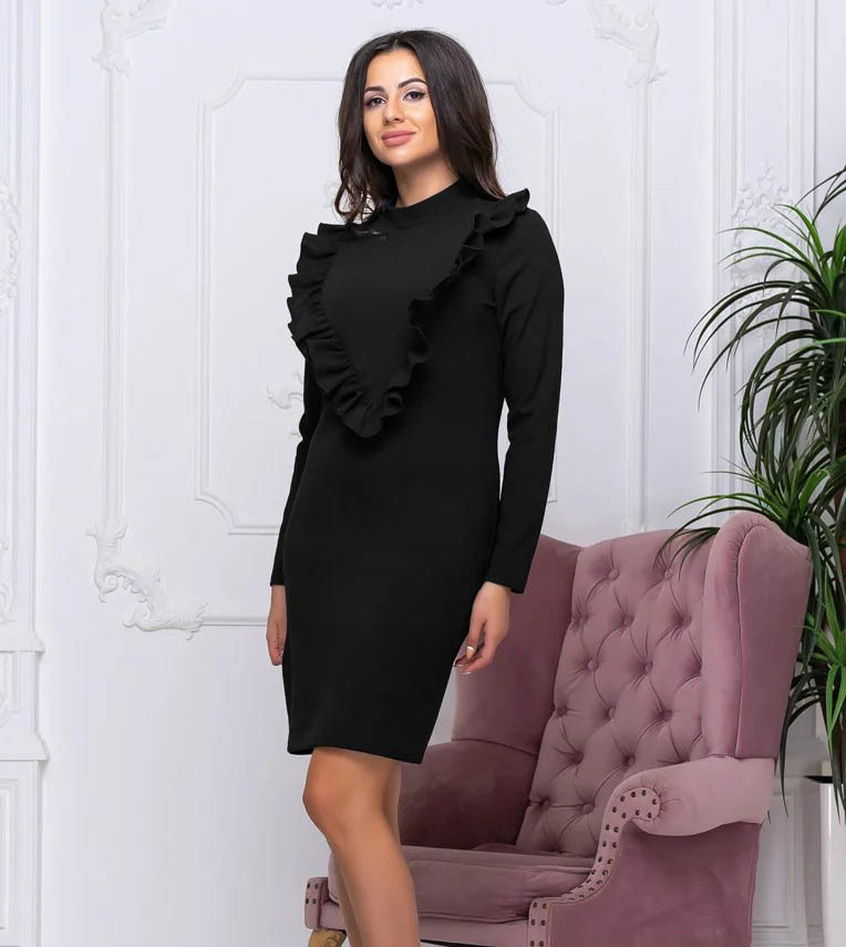 

Fashions • Платье Frances Fashions 48 черный (803-фг)