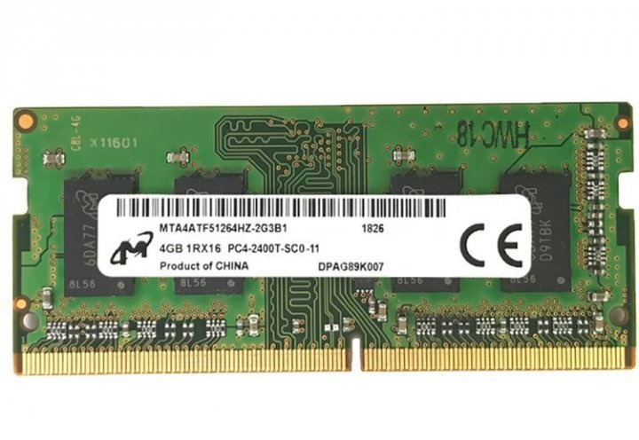 

пам'ять MICRON 4 GB SO-DIMM DDR4 2400 MHz - (MTA4ATF51264HZ-2G3B1)