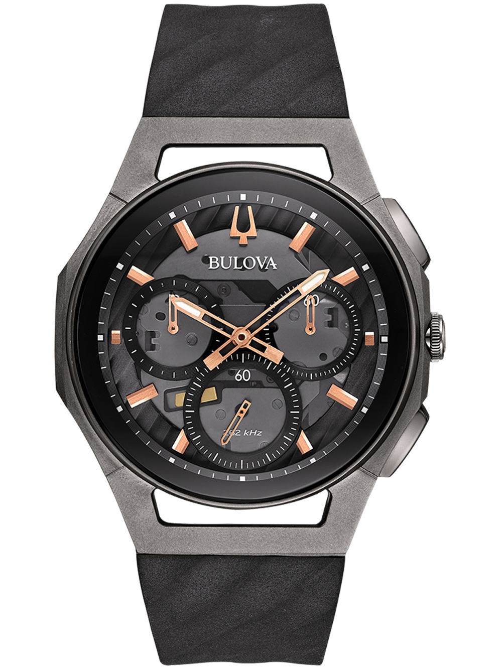 

Часы Bulova 98A162 Curv Chronograph 44mm 3ATM