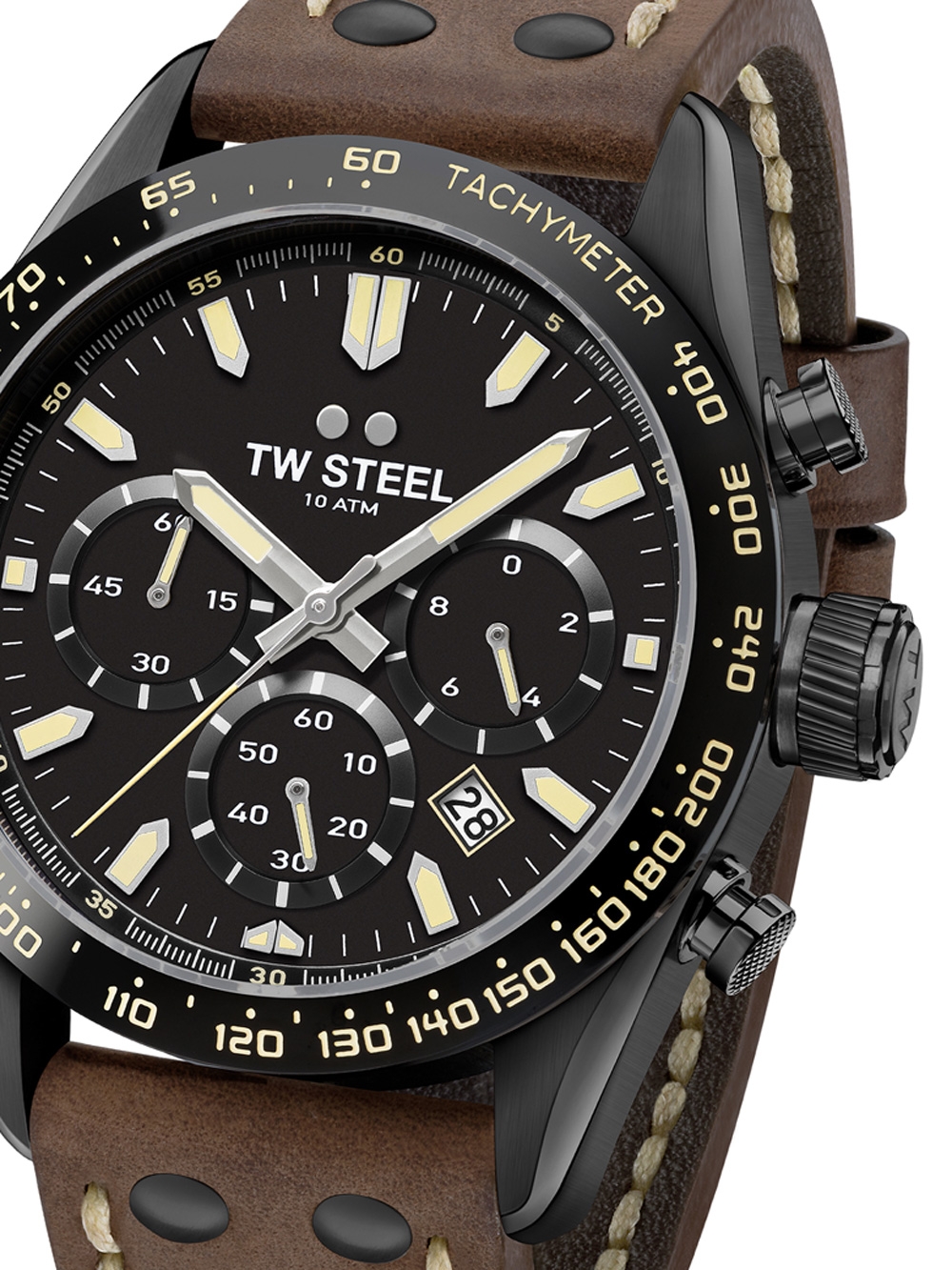 

Часы TW-Steel CHS1 Chronograph 46mm 10ATM