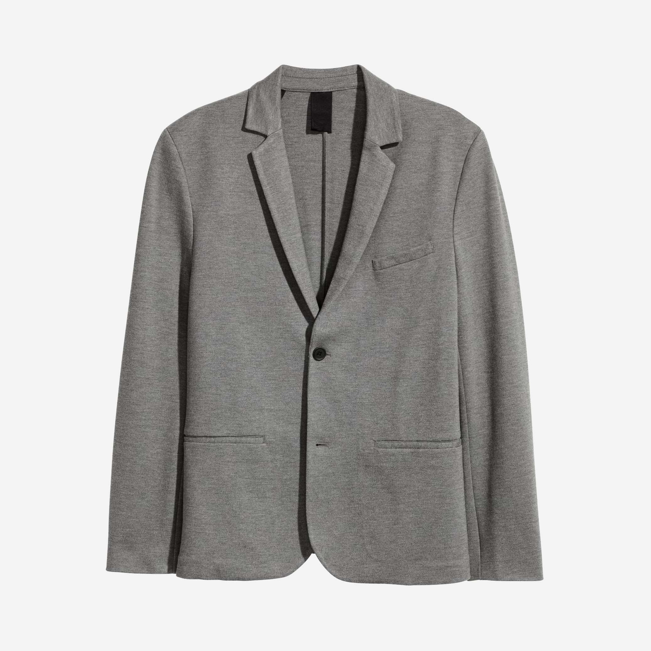 

Пиджак H&M 4973586dm 50 Серый меланж