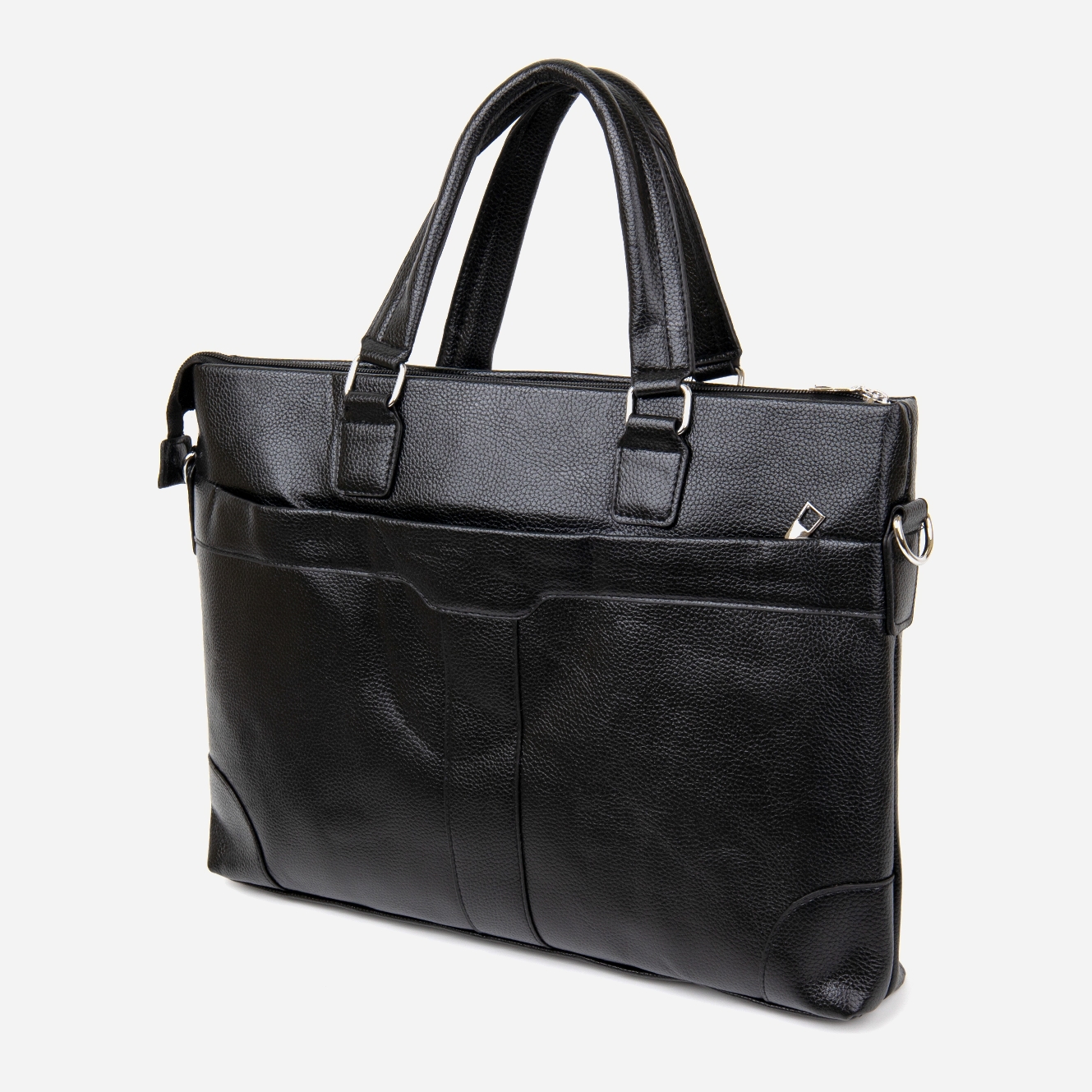 

Мужская сумка Vintage Черная (leather-20515)