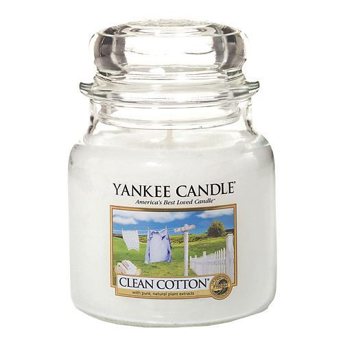 

Свічка Yankee Candle Clean Cotton 14,0 см