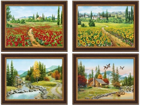 

Картина модульна SvitArt 33 х 43 см (PN-151)