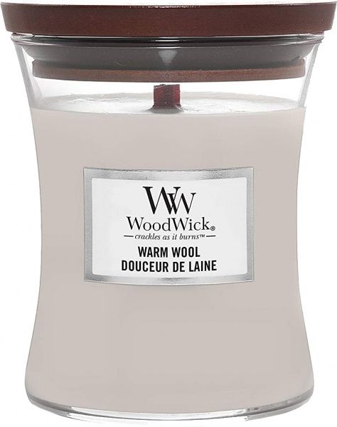 

Свічка ароматична Woodwick Medium Warm Wool 275 г