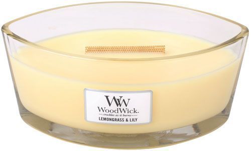

Свічка ароматична Woodwick Ellipse Lemongrass and Lily 453 г