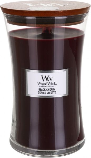 

Свічка ароматична Woodwick Large Black Сherry 609 г