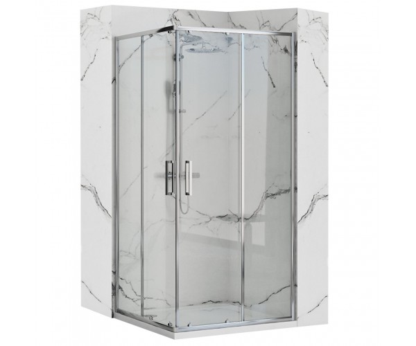 

Душова кабіна Rea PUNTO 90x90 Хром REA-K0867