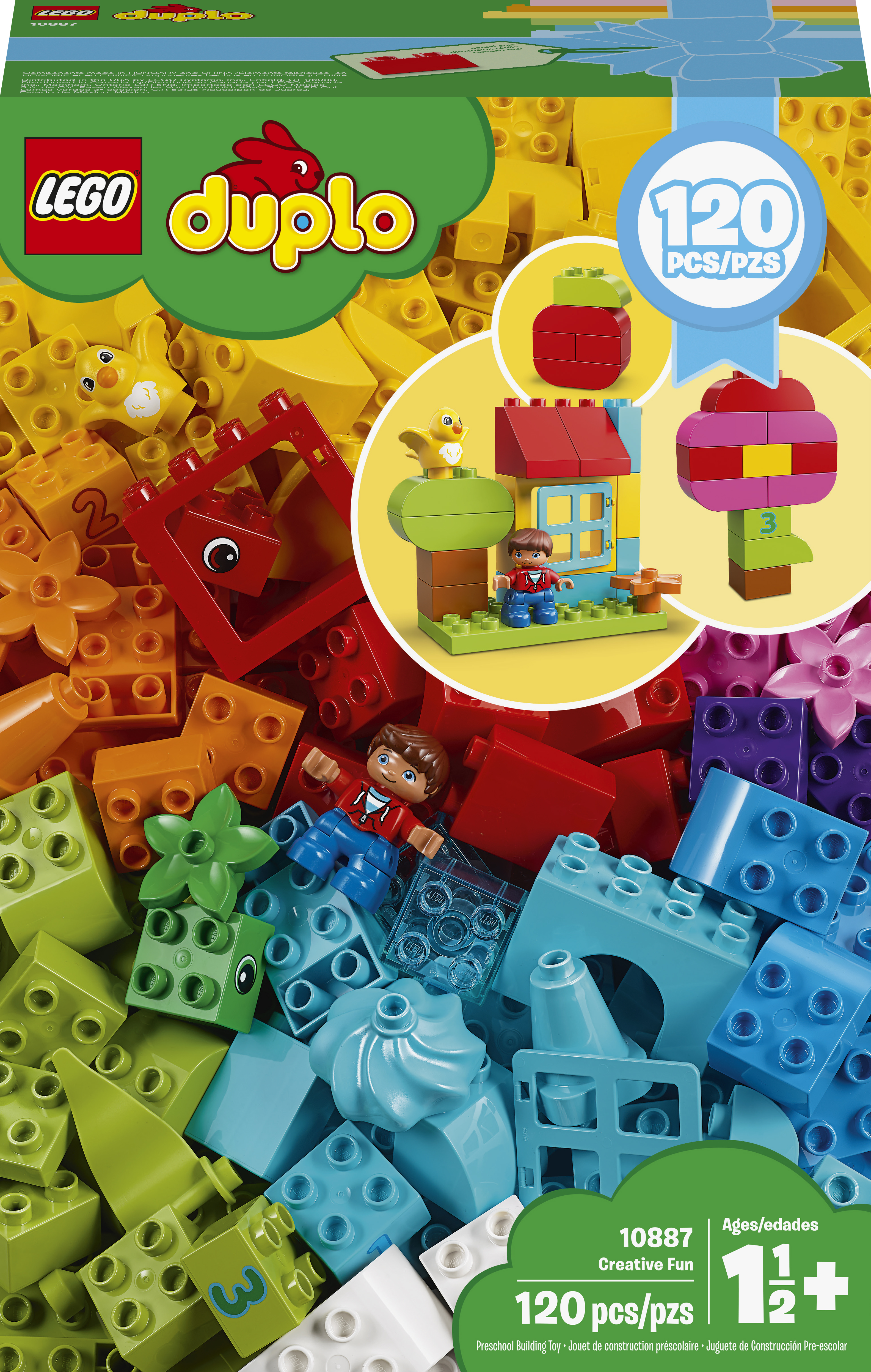 

Конструктор LEGO DUPLO Набор для веселого творчества 120 деталей (10887)
