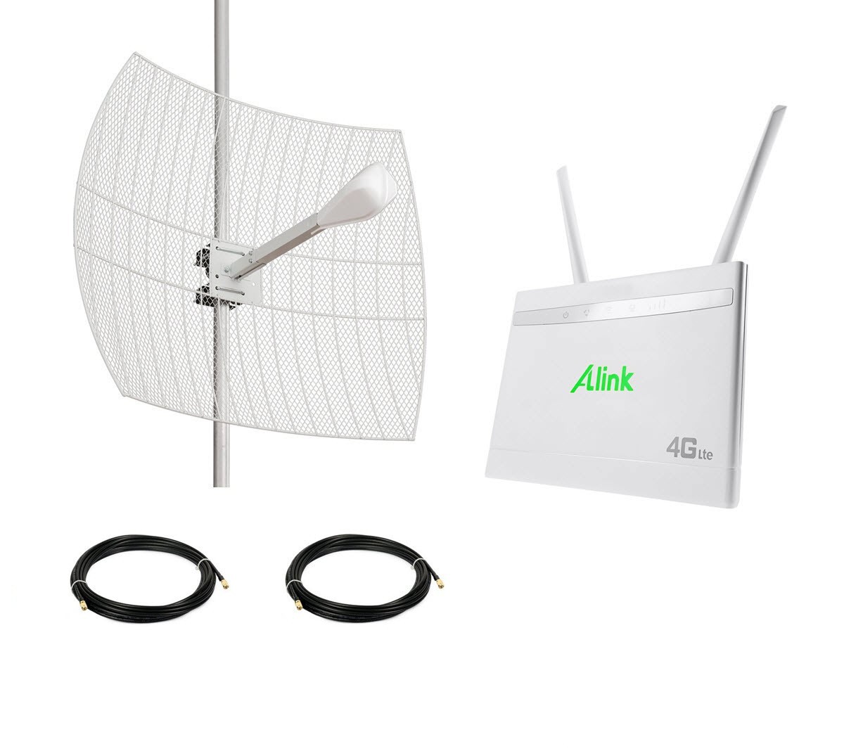 

Комплект 4G параболик Kroks для частного дома