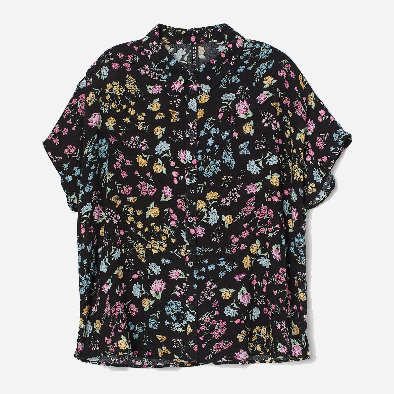 

Блузка H&M 1206-8387691  Черная, Блузка H&M 1206-8387691 XS Черная