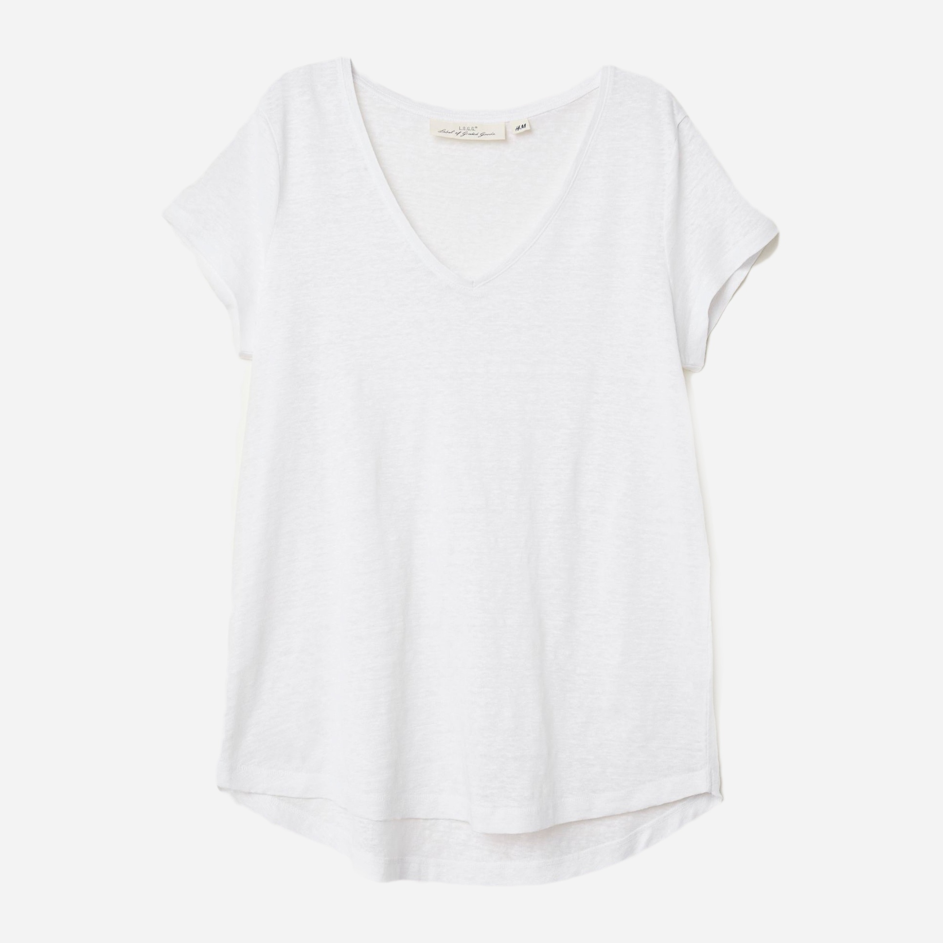 

Футболка H& 1506-6175349  Белая, Футболка H&M 1506-6175349 M Белая