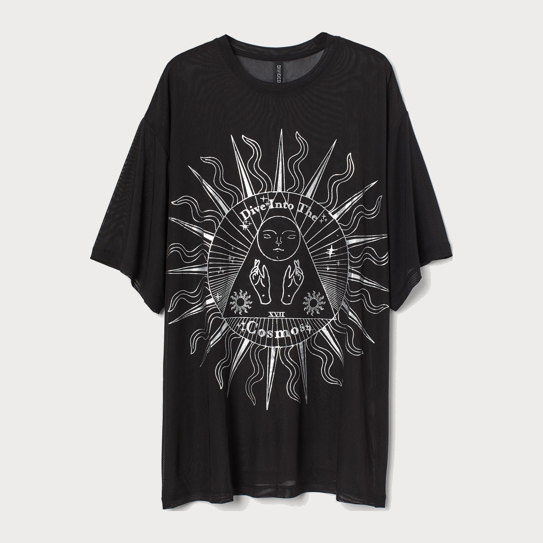 

Футболка H&M 1806-9263912 S Черная