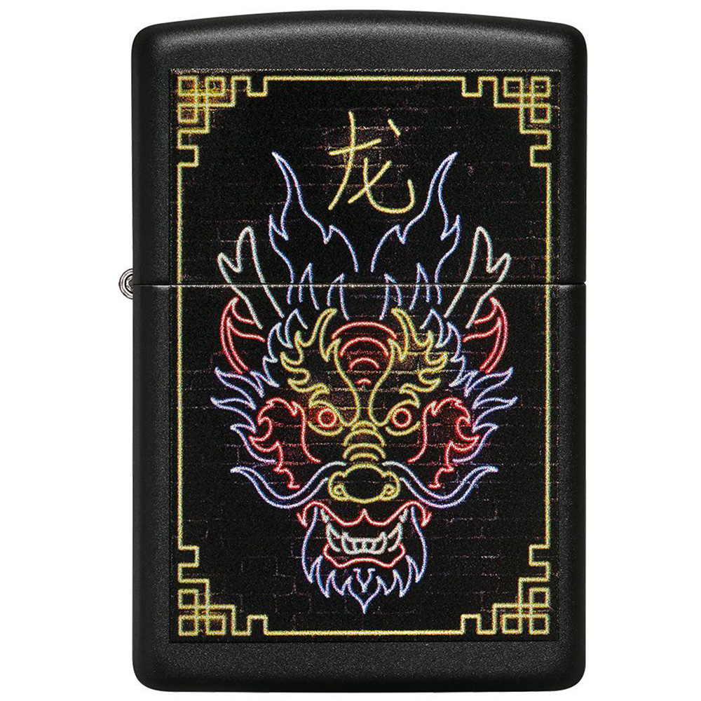 

Зажигалка Zippo 218 Neon Dragon Design 49396