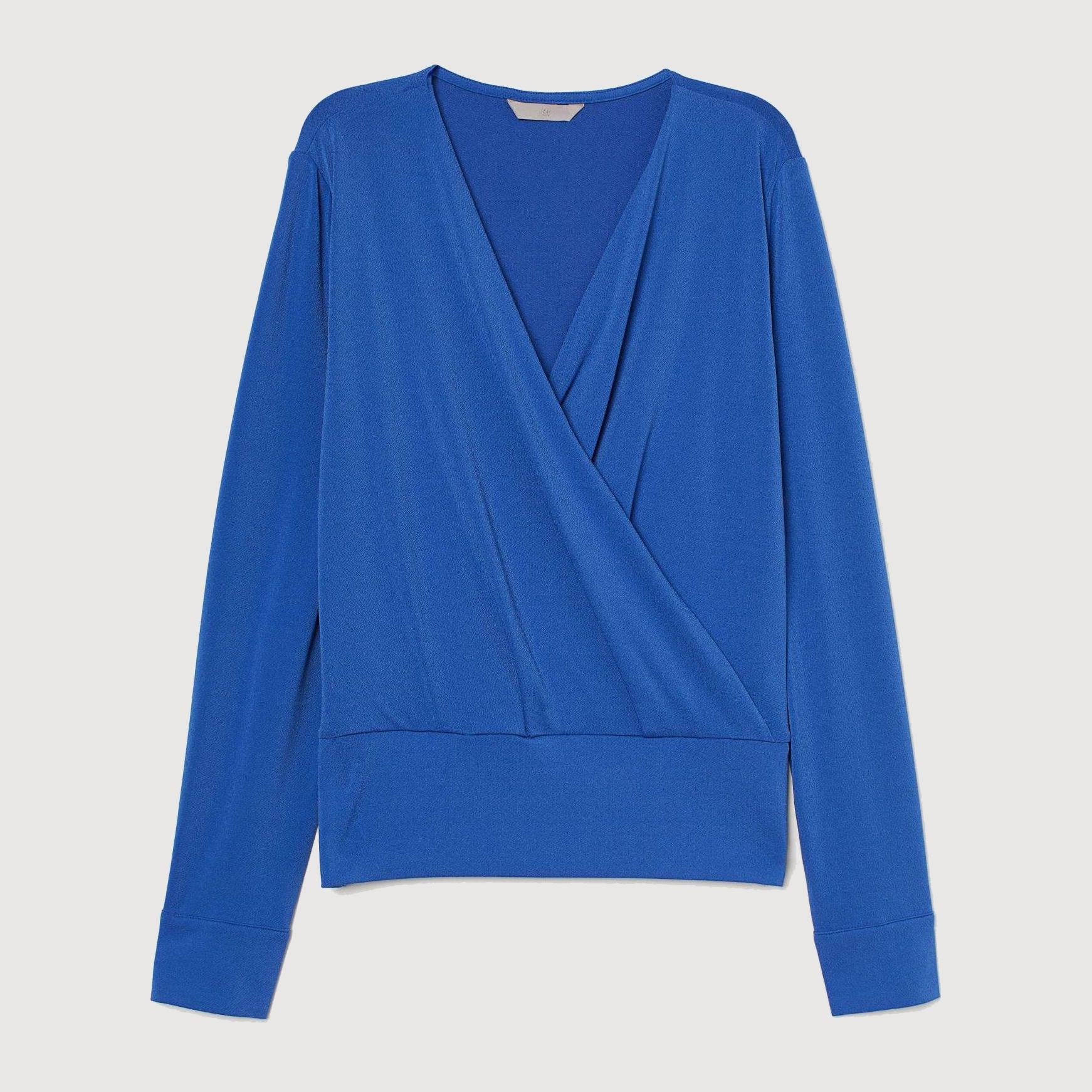 

Блузка H&M 2703-8210601 L Синяя