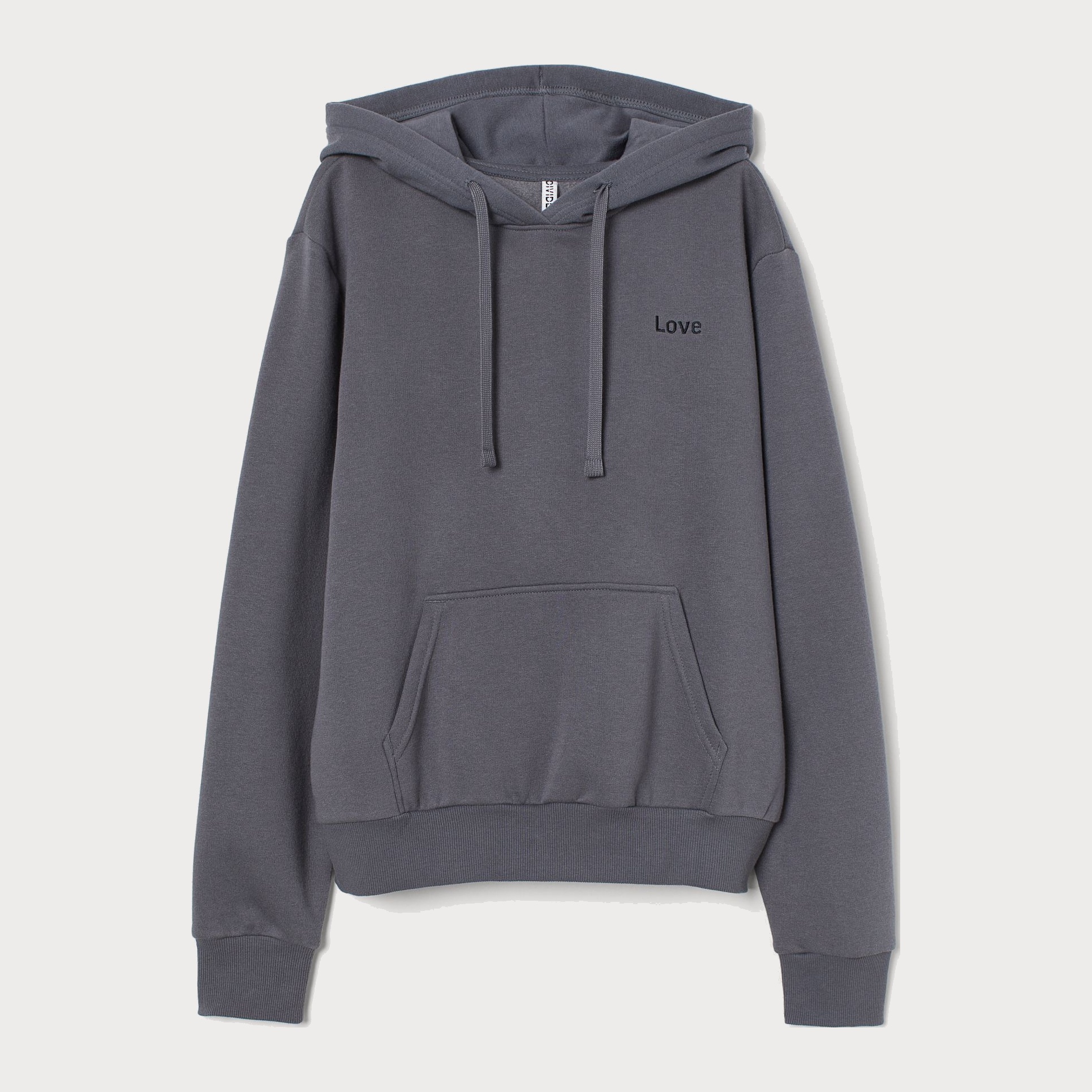 

Худи H&M 2706-7156240 L Темно-серое