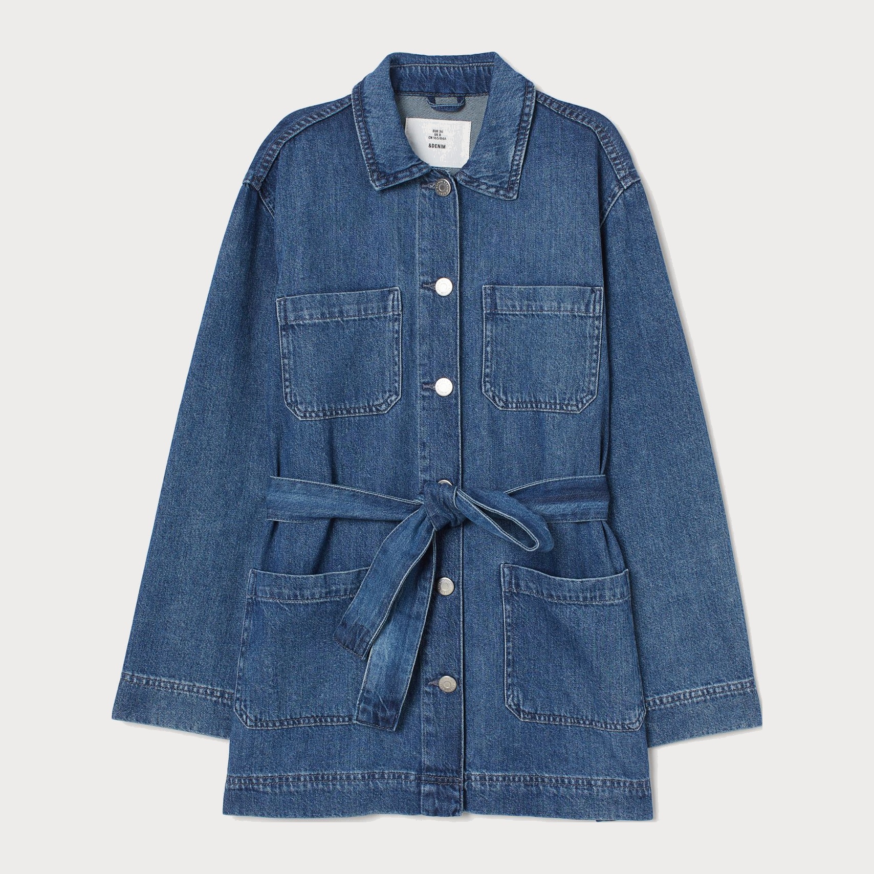

Джинсовая куртка H&M 2706-8672051  Голубая, Джинсовая куртка H&M 2706-8672051 40 Голубая