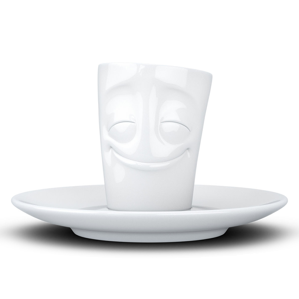 

Чашка с блюдцем Tassen Espresso белый фарфор 80 мл