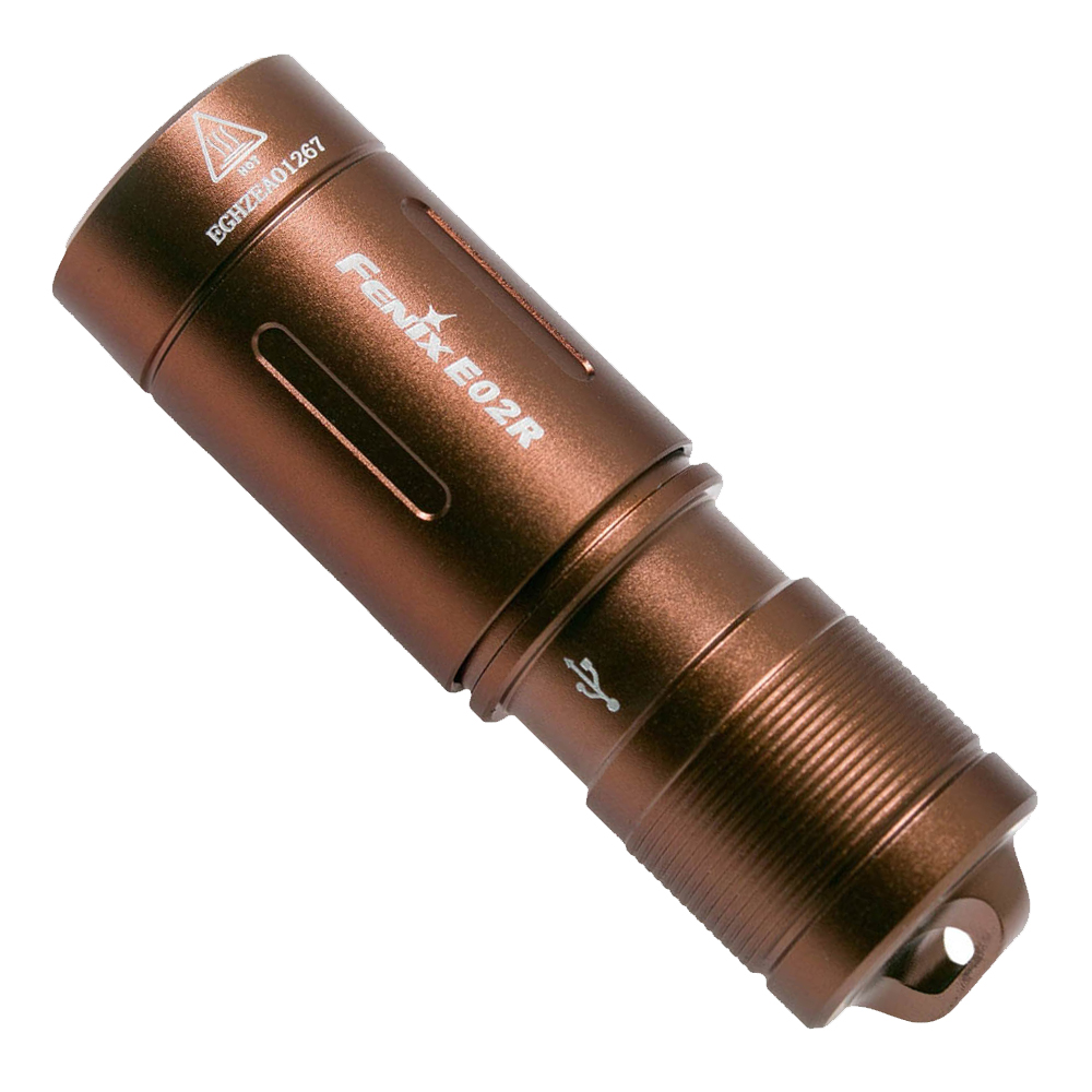 

Фонарь ручной Fenix E02R бронзовый E02Rbr
